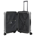 Travelite Millennium - 4-Rollen-Trolley M 67 cm erw. (silver) - Ansicht 7