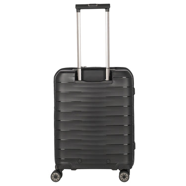 Travelite Mooby - 4-Rollen-Kabinentrolley mit Vortasche S 55 cm (black) - Ansicht 4