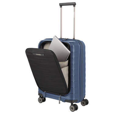 Travelite Mooby - 4-Rollen-Kabinentrolley mit Vortasche S 55 cm (marine) - Ansicht 8