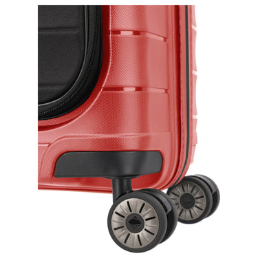 Travelite Mooby - 4-Rollen-Kabinentrolley mit Vortasche S 55 cm (rot) - Ansicht 11