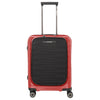 Travelite Mooby - 4-Rollen-Kabinentrolley mit Vortasche S 55 cm (rot)