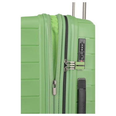 Travelite Mooby - 4-Rollen-Trolley Set L/M/S 3tlg. erw. (grün) - Ansicht 11