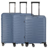 Travelite Mooby - 4-Rollen-Trolley Set L/M/S 3tlg. erw. (marine)