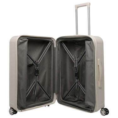 Travelite Panello - 4-Rollen-Trolley 65 cm M erw. (ivory) - Ansicht 7