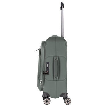 Travelite Priima - 4-Rollen-Kabinentrolley S 55 cm erw. (olive) - Ansicht 3