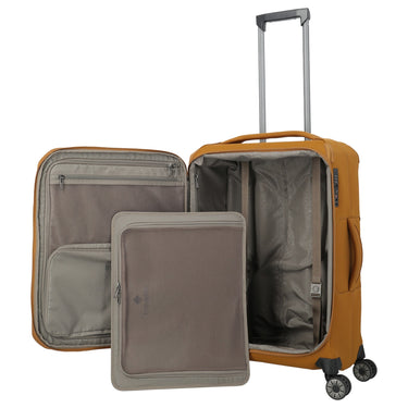 Travelite Priima - 4-Rollen-Trolley M 68 cm (curry) - Ansicht 7