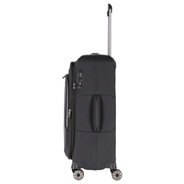 Travelite Priima - 4-Rollen-Trolley M 68 cm erw. (black) - Ansicht 3