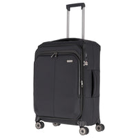 Travelite Priima - 4-Rollen-Trolley M 68 cm erw. (black) - Ansicht 2