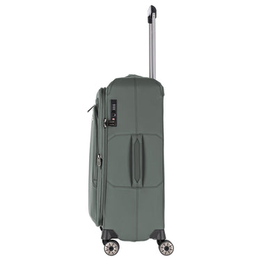 Travelite Priima - 4-Rollen-Trolley M 68 cm erw. (olive) - Ansicht 3