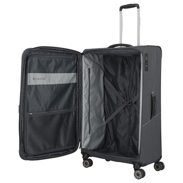 Travelite Skaii - 4-Rollen-Trolley L 78 cm erw. (gipfelgrau) - Ansicht 6