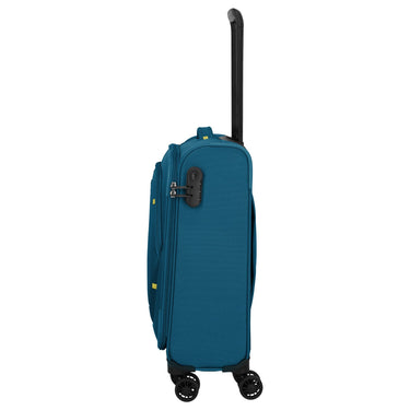 Travelite Umbria - 4-Rollen-Kabinentrolley S 55 cm (petrol) - Ansicht 3