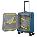 Travelite Umbria - 4-Rollen-Kabinentrolley S 55 cm (petrol) - Ansicht 6