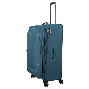 Travelite Umbria - 4-Rollen-Trolley L 77 cm erw. (petrol) - Ansicht 6