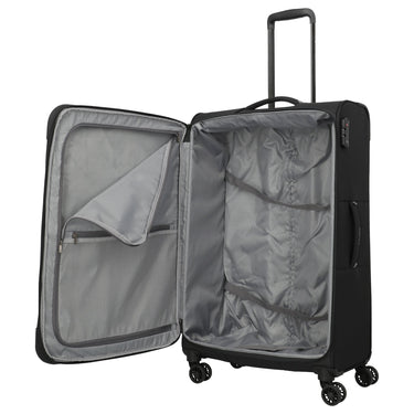 Travelite Umbria - 4-Rollen-Trolley L 77 cm erw. (schwarz) - Ansicht 7