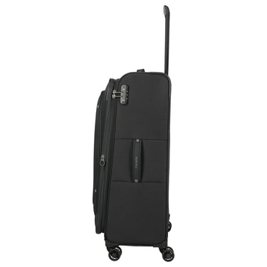 Travelite Umbria - 4-Rollen-Trolley L 77 cm erw. (schwarz) - Ansicht 3