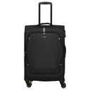 Travelite Umbria - 4-Rollen-Trolley M 67 cm erw. (schwarz)