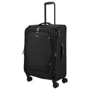 Travelite Umbria - 4-Rollen-Trolley M 67 cm erw. (schwarz) - Ansicht 2