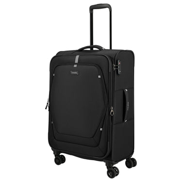 Travelite Umbria - 4-Rollen-Trolley M 67 cm erw. (schwarz) - Ansicht 2