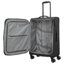 Travelite Umbria - 4-Rollen-Trolley M 67 cm erw. (schwarz) - Ansicht 8