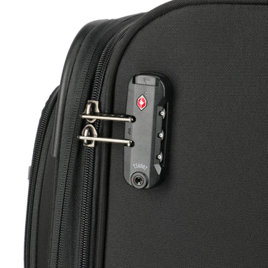 Travelite Umbria - 4-Rollen-Trolley M 67 cm erw. (schwarz) - Ansicht 10