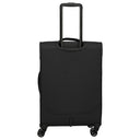 Travelite Umbria - 4-Rollen-Trolley M 67 cm erw. (schwarz) - Ansicht 4
