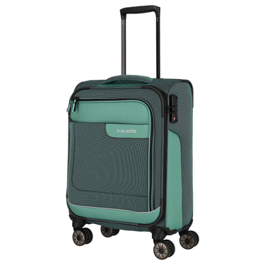 Travelite Viia - 4-Rollen-Kabinentrolley S 55 cm (Eukalyptus) - Ansicht 2