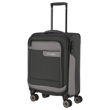 Travelite Viia - 4-Rollen-Kabinentrolley S 55 cm (Schiefer) - Ansicht 2
