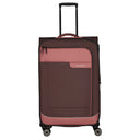Travelite Viia - 4-Rollen-Trolley L 77 cm erw. (Frühlingsrose)