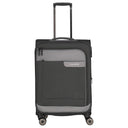 Travelite Viia - 4-Rollen-Trolley M 67 cm erw. (Schiefer)