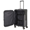 Travelite Viia - 4-Rollen-Trolley M 67 cm erw. (Schiefer) - Ansicht 6