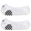 Vans Women's No Show 2 Paar - Socken (white black, 31,5-36)