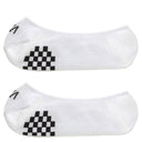 Vans Women's No Show 2 Paar - Socken (white black, 31,5-36)