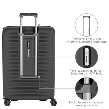Victorinox Airox Advanced - 4-Rollen-Trolley L 75 cm erw. (black) - Ansicht 7