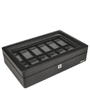Windrose Tempura - Uhrenkoffer (für 12 Uhren) 38 cm (schwarz) - Ansicht 3