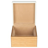 Windrose Wood - Schmuckkästchen 14 cm (creme)