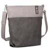zwei Jana J12 - Schultertasche 33 cm (nubuk-stone)