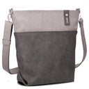 zwei Jana J12 - Schultertasche 33 cm (nubuk-stone)