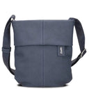 zwei Mademoiselle M45 - Schultertasche 22 cm (nubuk-blue)