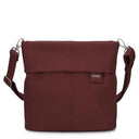 zwei Mademoiselle M8 - Schultertasche 25 cm (rubin)