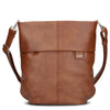 zwei Mademoiselle M90 - Umhängetasche 28 cm (cognac)