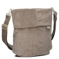 zwei Mademoiselle M90 - Umhängetasche 28 cm (cord-mocca) - Ansicht 2
