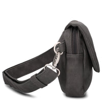 zwei Mademoiselle MH40 - Umhängetasche/Gürteltasche 25 cm (nubuk-stone) - Ansicht 2